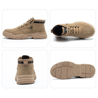 Leicht Stahlkappe Schuhe Berufsschuhe Sportlich Atmungsaktiv Schutzschuhe R&B