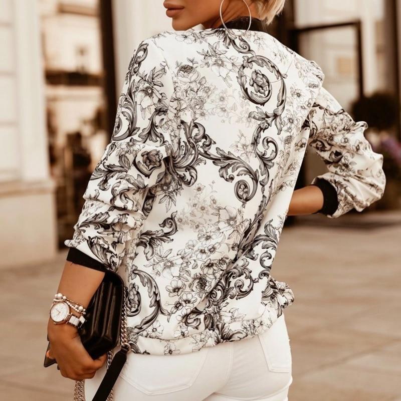 R&B | Leichte Blumenjacke