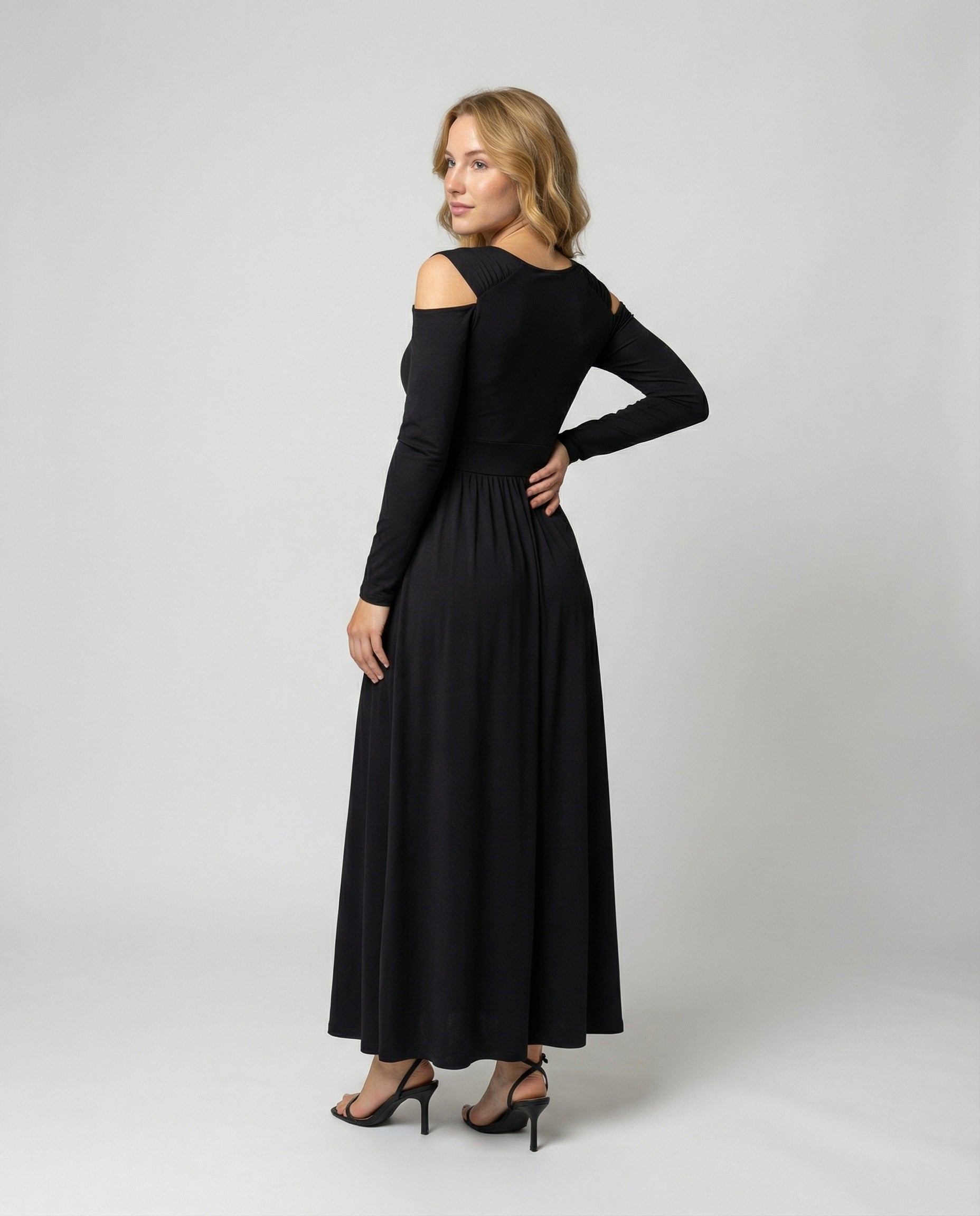 Elegantes Schlitz Abend Maxikleid | R&B
