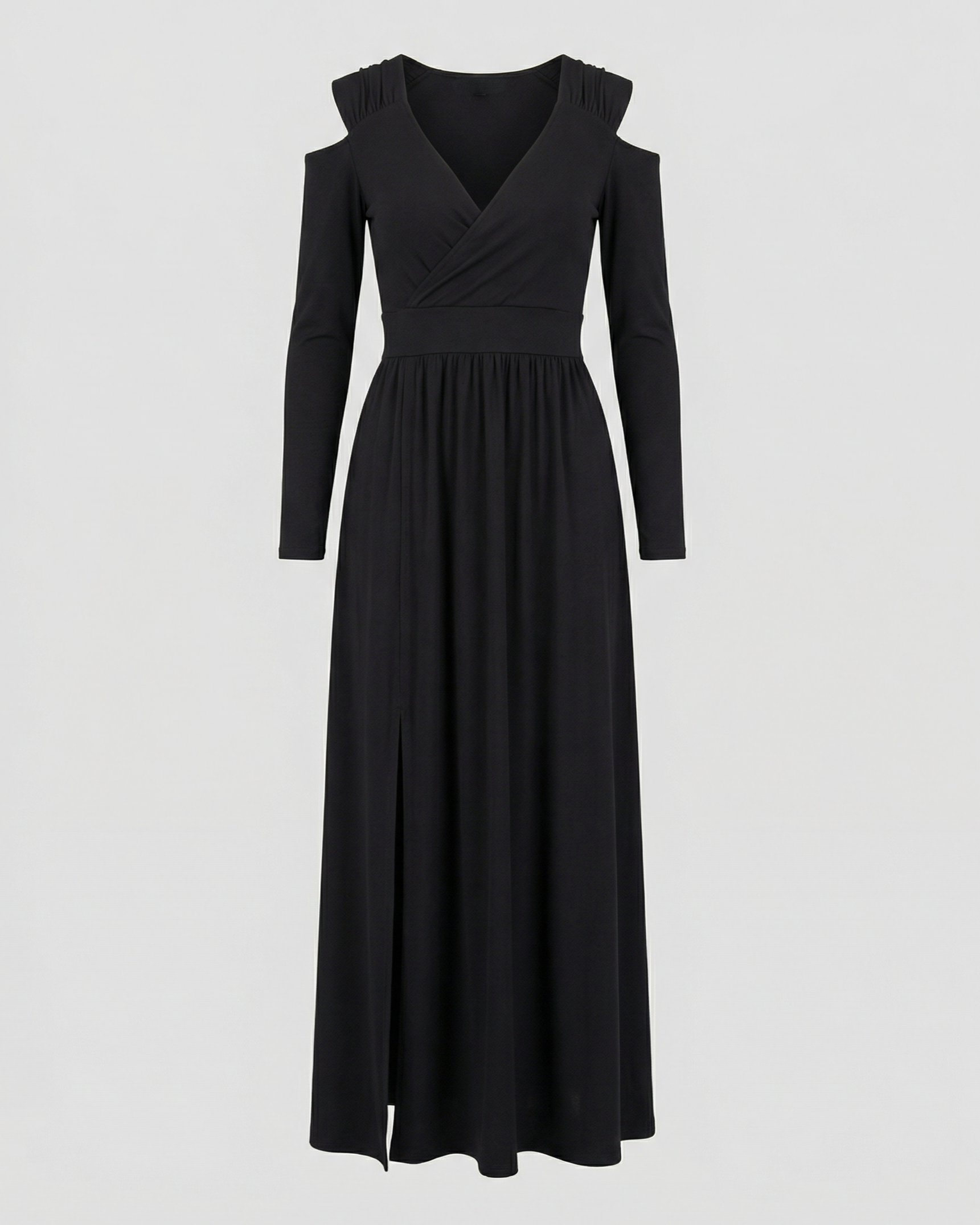Elegantes Schlitz Abend Maxikleid | R&B