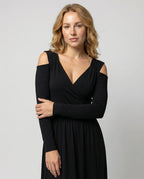 Elegantes Schlitz Abend Maxikleid | R&B