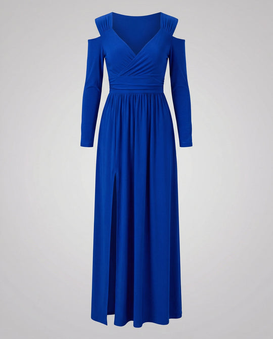Elegantes Schlitz Abend Maxikleid | R&B