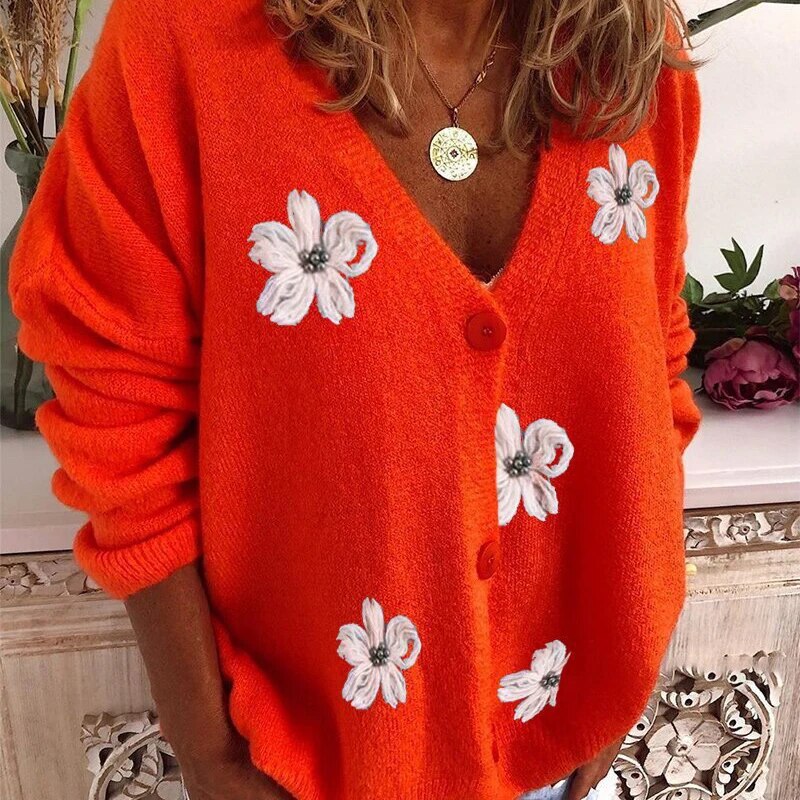 R&B | Moderne und Vielseitige Winter Strickjacke