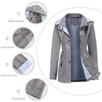 R&B | Vielseitige Windbreaker-Jacke Mit Kapuze