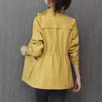 R&B | Damen Übergangsjacke mit Stehkragen