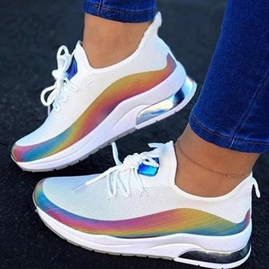 Atmungsaktive Mesh Damen Sneaker R&B