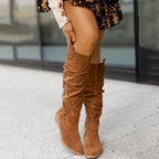 R&B | Warme Wildlederstiefel - Gemütliche Winterschuhe