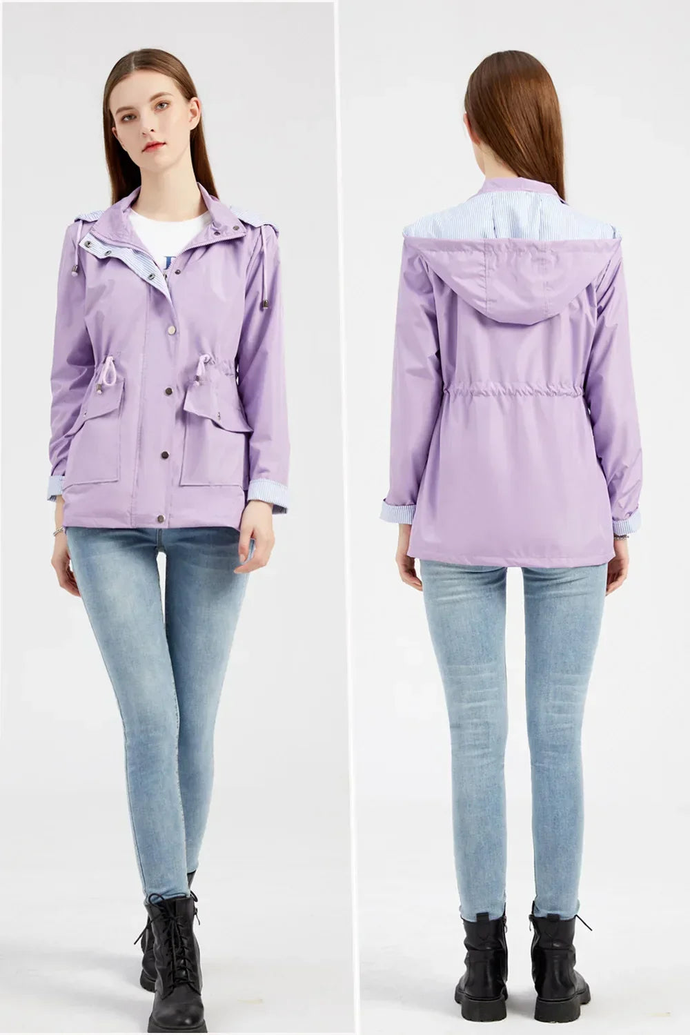 R&B | Vielseitige Windbreaker-Jacke Mit Kapuze