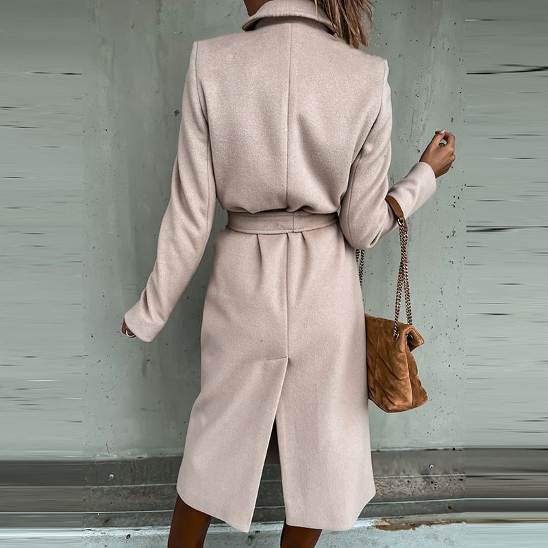 R&B | Winterjacke mit Bindegürtel
