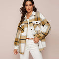 R&B | Karierte Jacke für Damen