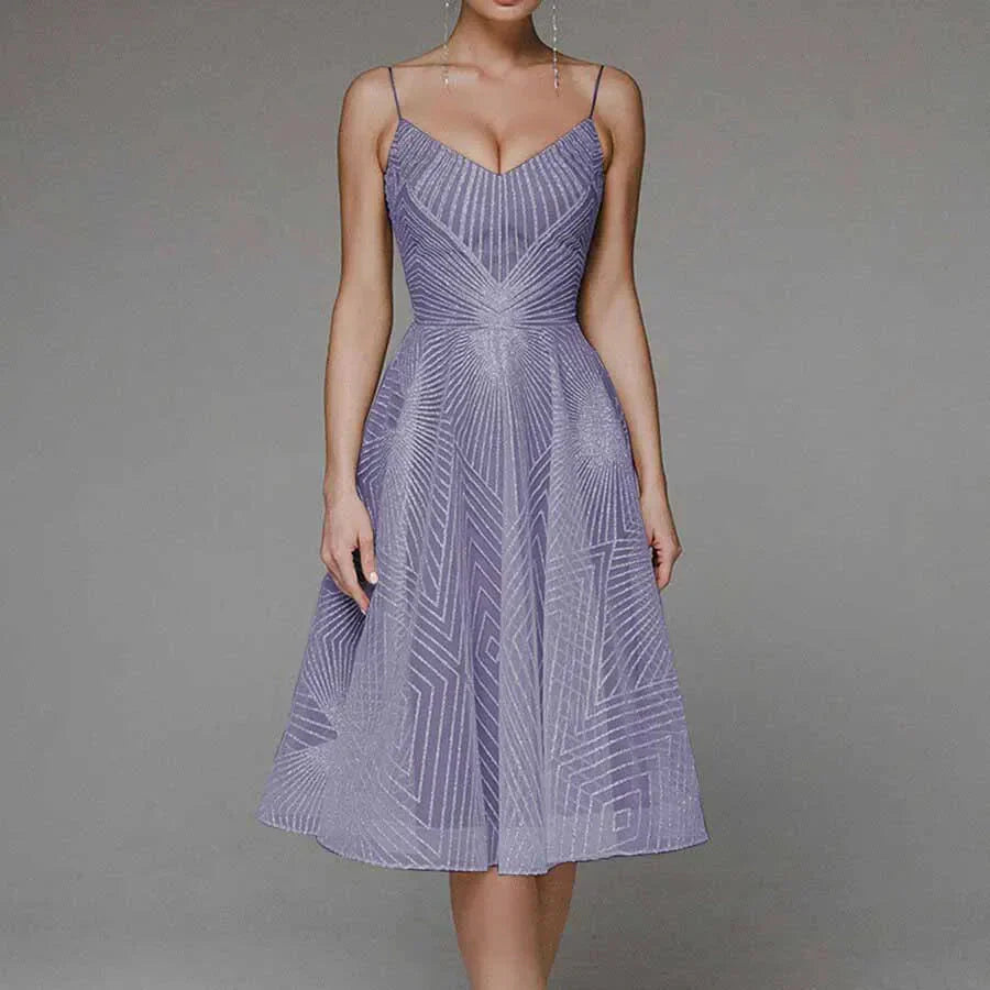 R&B | Elegantes Midi Kleid Für Anlässe Tagsüber Und Abends