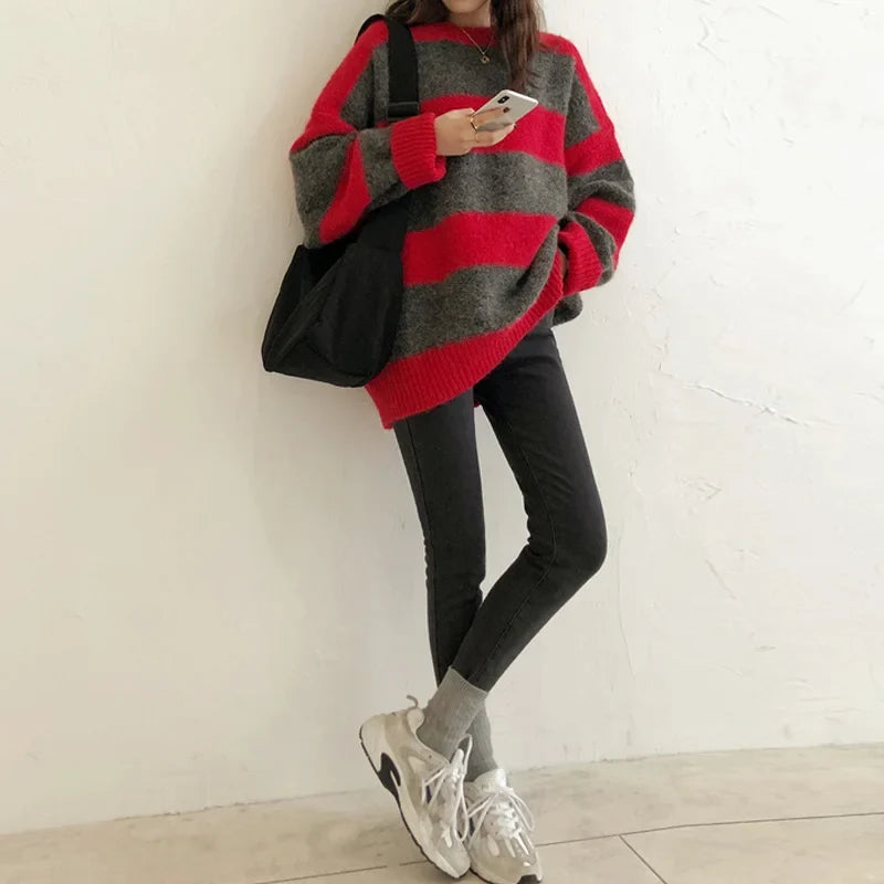 R&B | Französischer Winterpullover In Zwei Farben