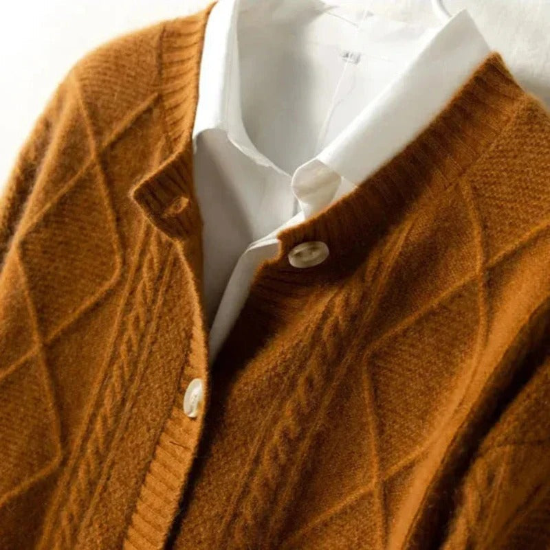 R&B | Luxus Strickjacke
