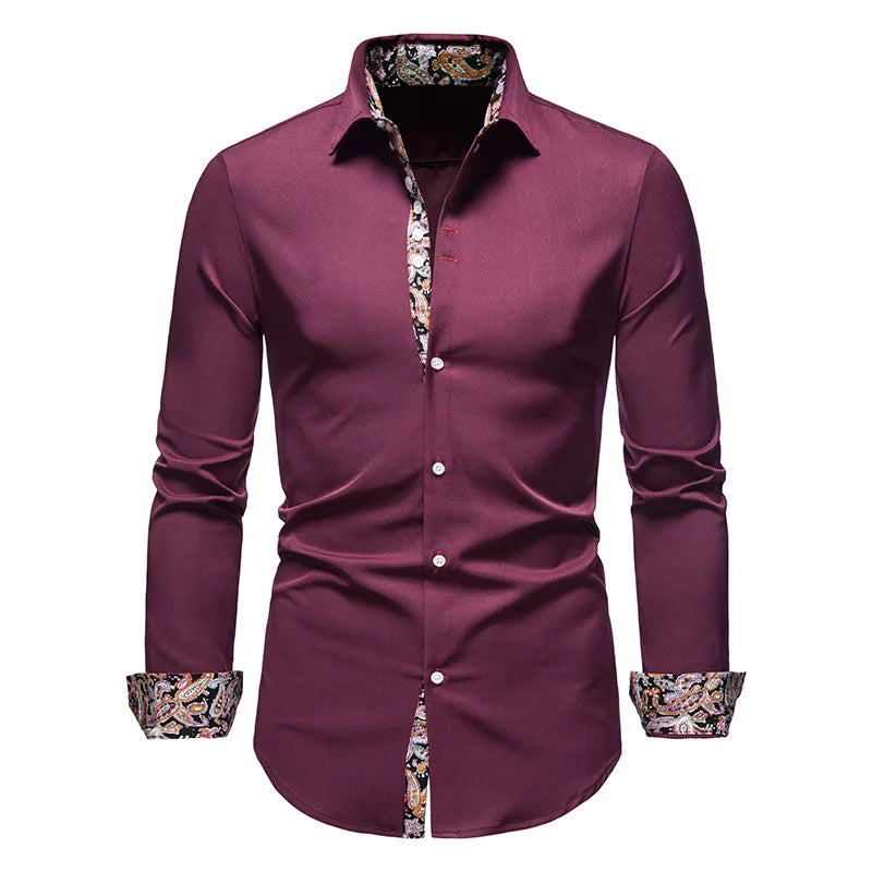 R&B - Kombiniere Shirts mit Paisleydruck