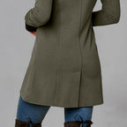 R&B | Stilvolle Taillierte Jacke mit Hohem Kragen