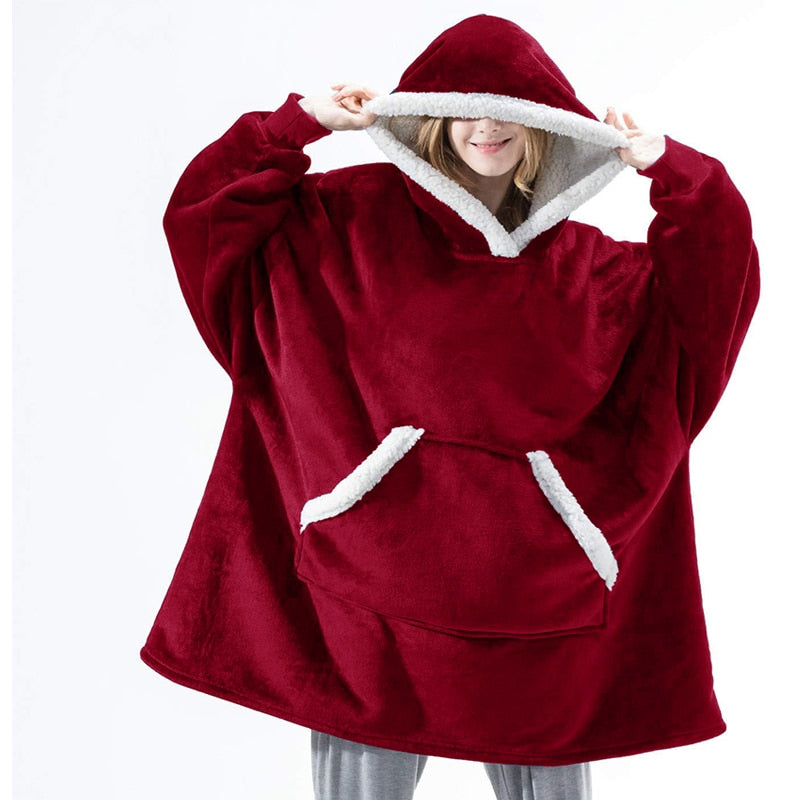 R&B | Übergröße Damen Kapuzenpullover mit Kapuze