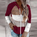 R&B | Strickpullover mit Kapuze Atmungsaktives Material Lässiger Stil