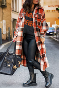 R&B | Flanell Karotrenchcoat