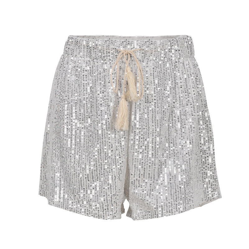 R&B Glitzernde Shorts