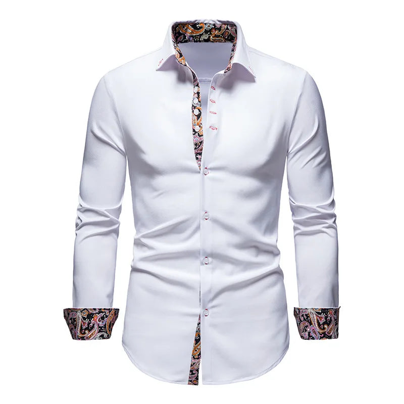 R&B - Kombiniere Shirts mit Paisleydruck