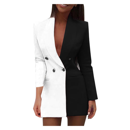 R&B | Bicolor Blazer Kleid