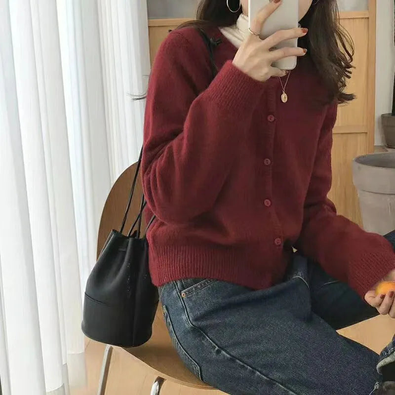 R&B | Gemütliche Strickjacke mit Öffnung Vorne