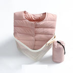 R&B | Faltbare Pufferjacke mit Druckknopfverschluss