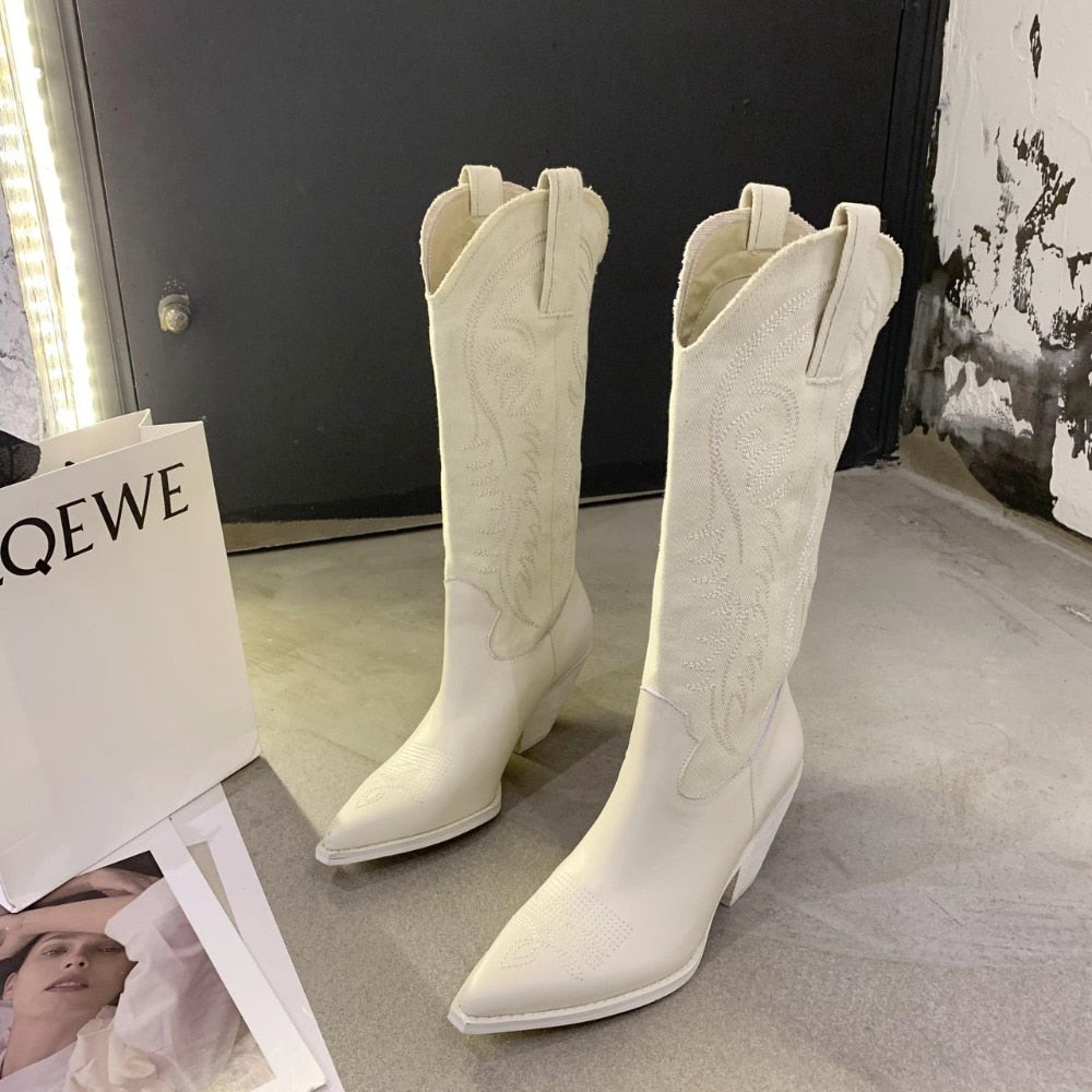 Cassie Cowboy Stiefel | Hohe Qualität mit schönem Design R&B