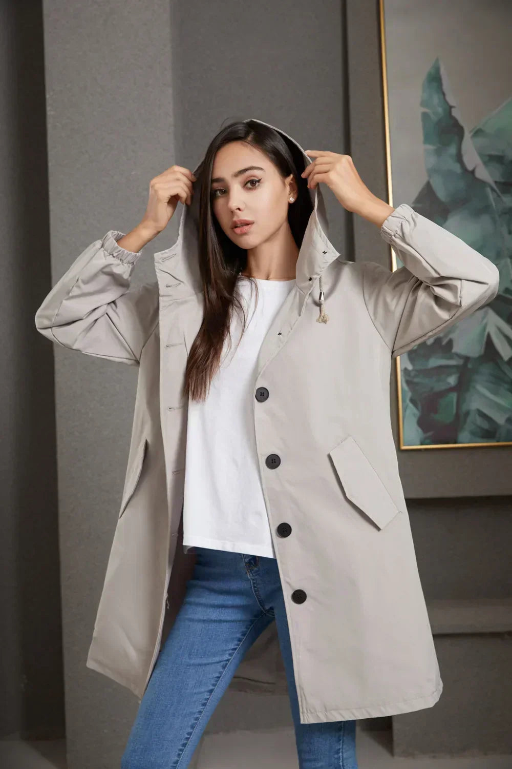 R&B | Stilvoller Winddichter Trenchcoat