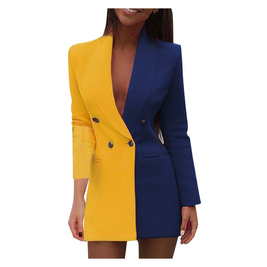 R&B | Bicolor Blazer Kleid