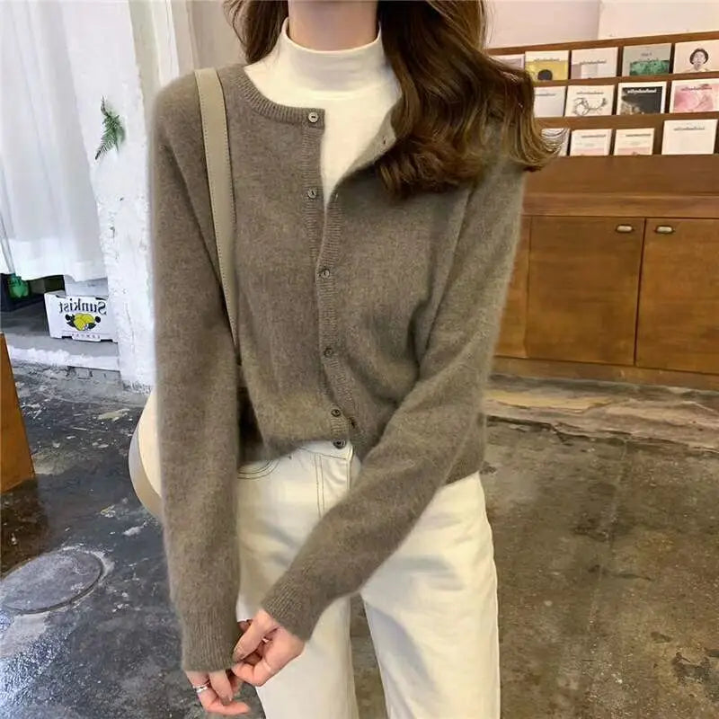 R&B | Gemütliche Strickjacke mit Öffnung Vorne