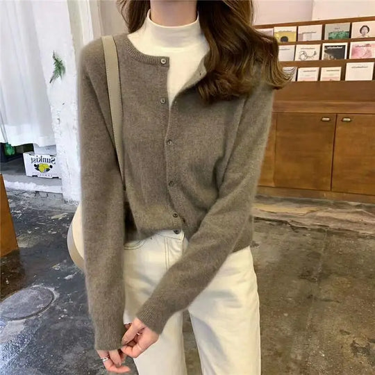 R&B | Gemütliche Strickjacke mit Öffnung Vorne