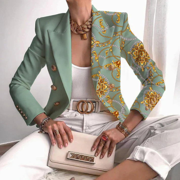 R&B | Bedruckte Blazerjacke