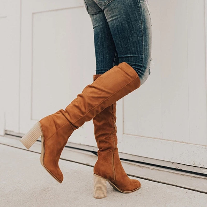 R&B | Knie Stiefel für Frauen