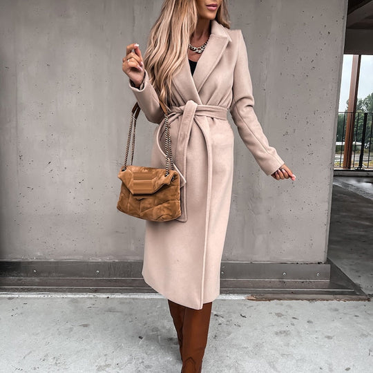 R&B | Winterjacke mit Bindegürtel
