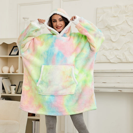 R&B | Übergröße Damen Kapuzenpullover mit Kapuze