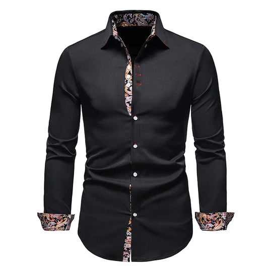 R&B - Kombiniere Shirts mit Paisleydruck