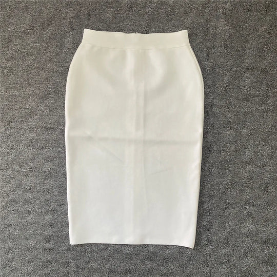 R&B | Frauen Neue Rayon Bandage Rock Elegante Bleistiftrock Berühmte Sexy Club Party Kleidung Vintage Vestios