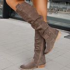 R&B | Warme Wildlederstiefel - Bequeme Winterschuhe