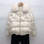 R&B | Lockere Pufferjacke - Warm & Vintage