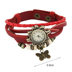 R&B | Damen-Accessoire-Uhr mit Vintage-Blumenarmband