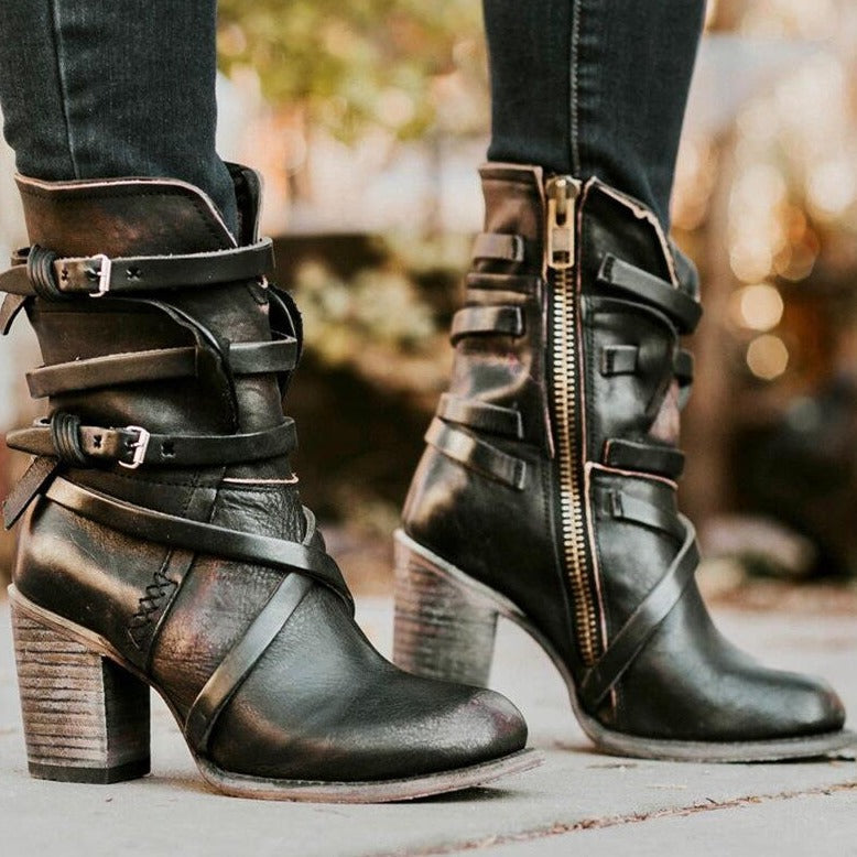 R&B | Winter Damen Lederstiefel