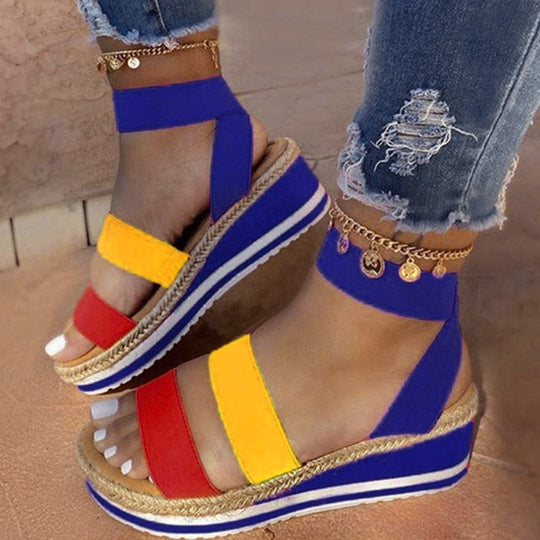 Strap Cross Frauen Sandalen R&B