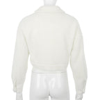 R&B | Kurze Jacke aus synthetischer Schafwolle