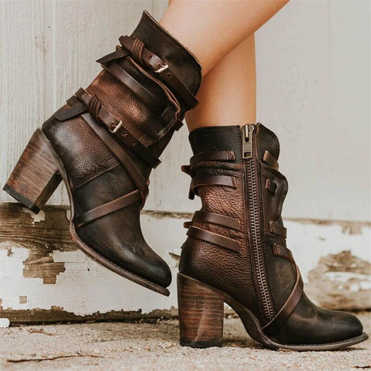 R&B | Winter Damen Lederstiefel