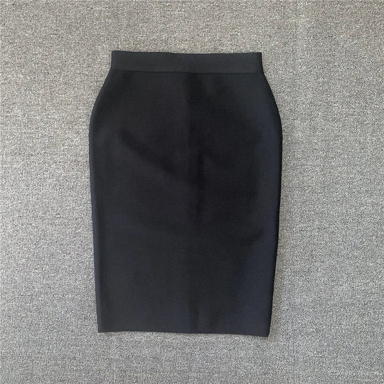 R&B | Frauen Neue Rayon Bandage Rock Elegante Bleistiftrock Berühmte Sexy Club Party Kleidung Vintage Vestios