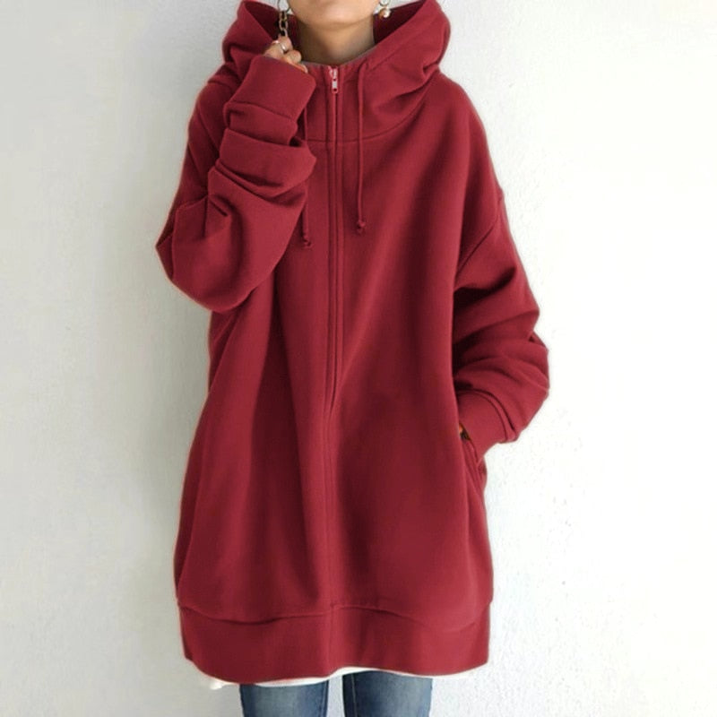 R&B | Bequemer Oversize-Winterhoodie Cassandra