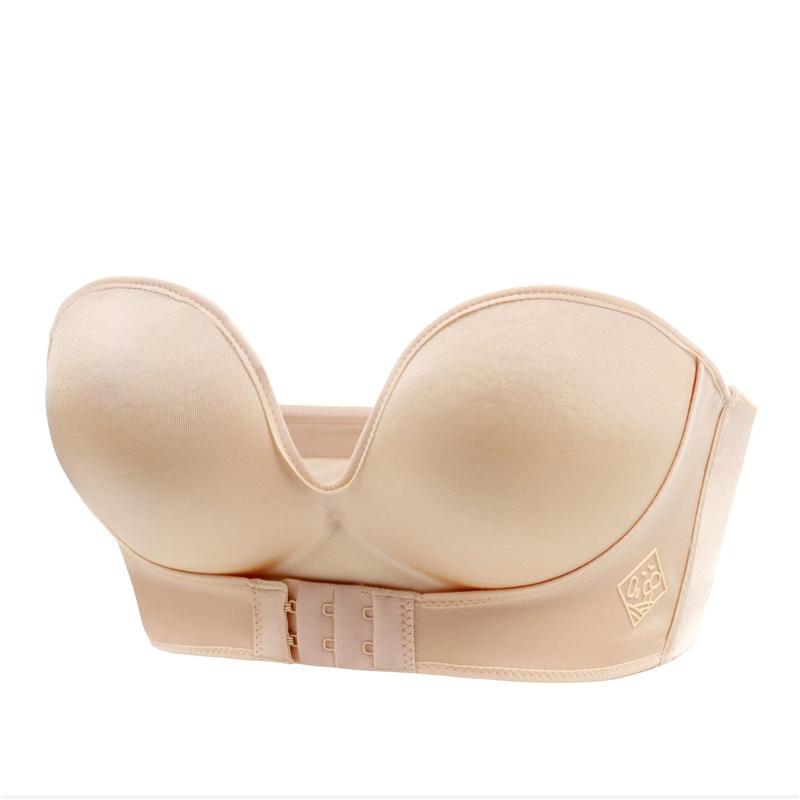 R&B | Trägerloser Bh - Damen - Komfort Bh mit Push-Up Effekt und Perfektem Sitz