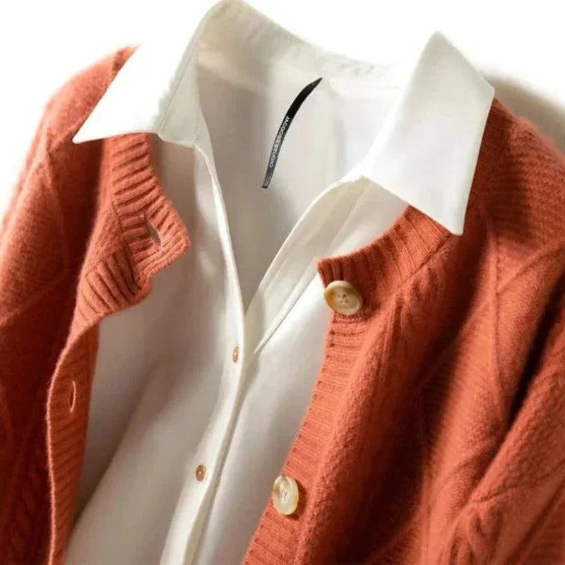 R&B | Luxus Strickjacke