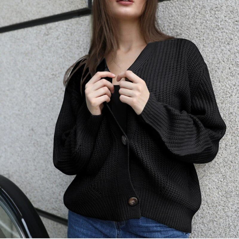 R&B | Strickjacke Warm & Komfortabel
